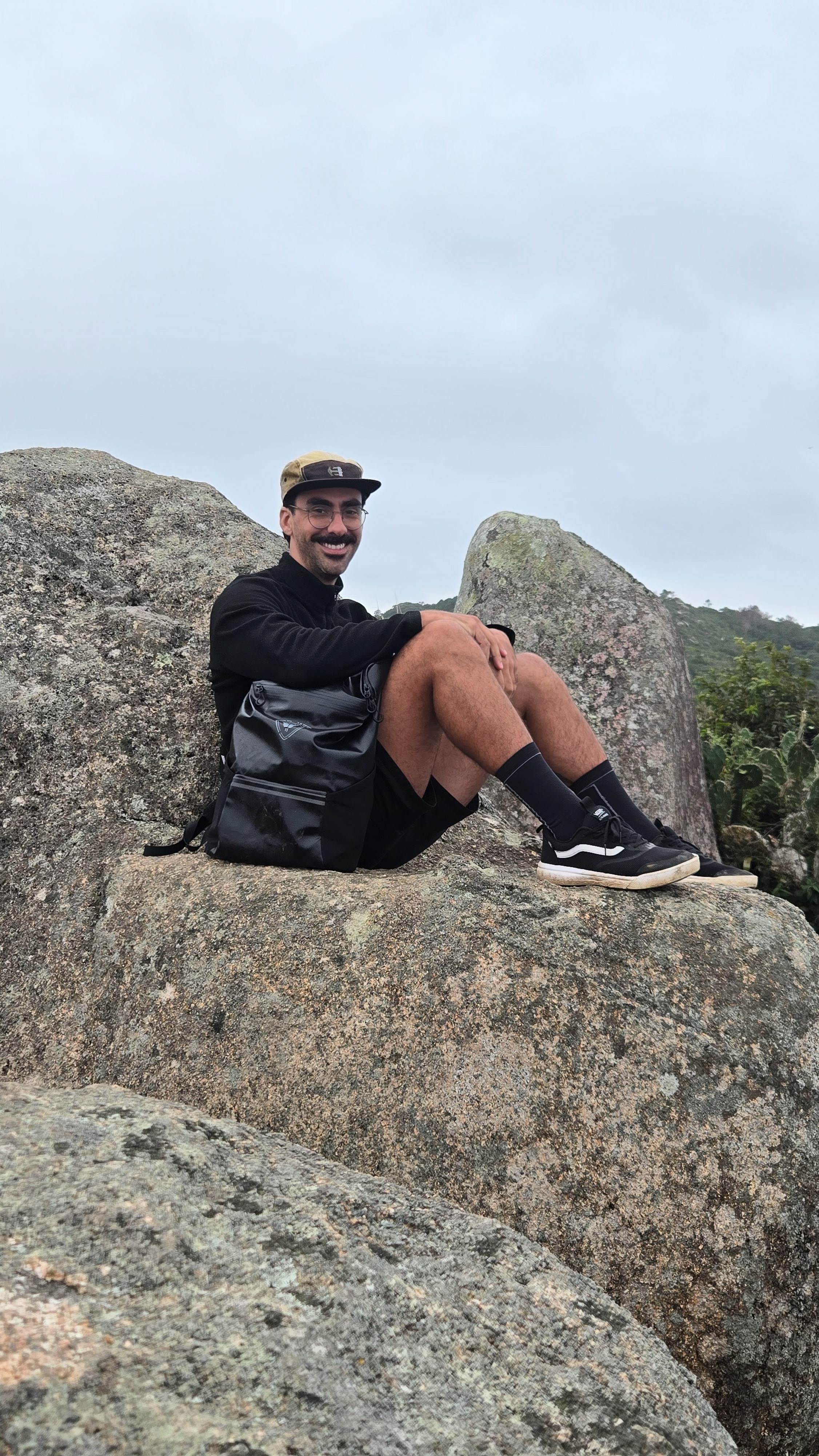 Giovanni Santiago while traveling